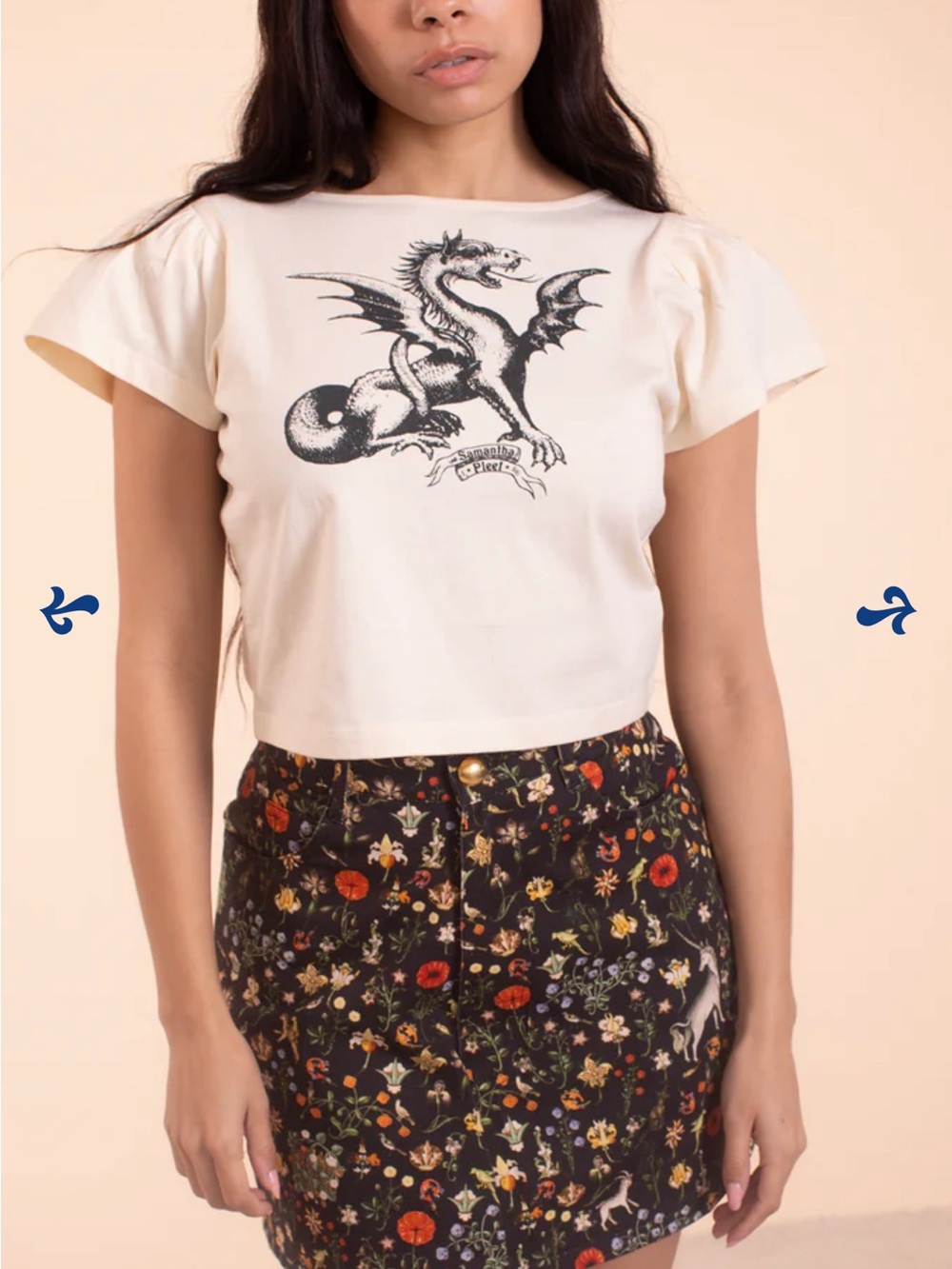 Samantha Pleet Unicorn Graphic Tee - Picture 4 of 4